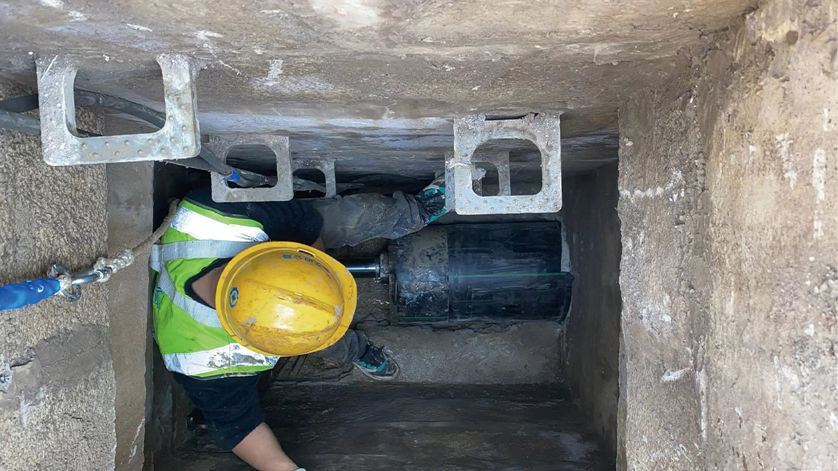 双流HDPE短管内衬法